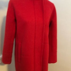 J. Crew Res Wool Cocoon coat, size 6